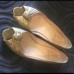 Authentic Christian Louboutin flats